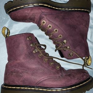 Purple Dr. Martens